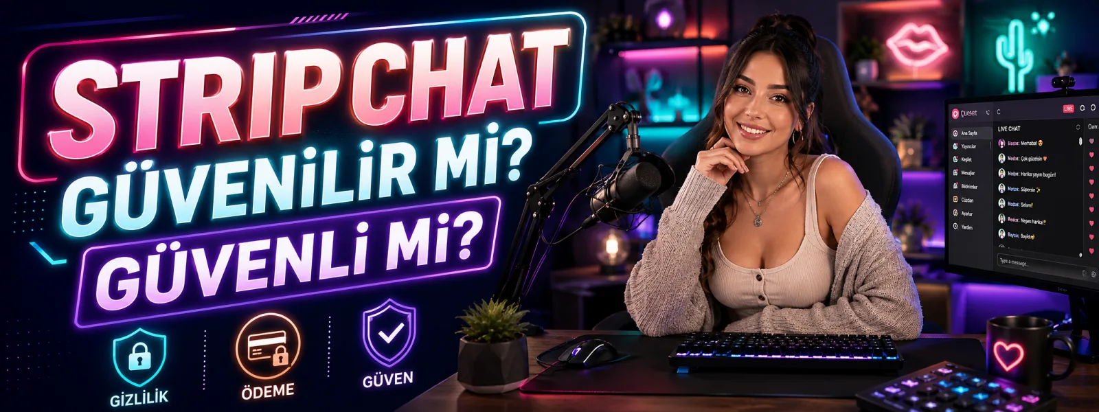 StripChat Güvenilir mi? Güvenli mi?