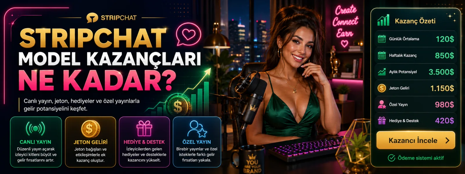 StripChat Model Kazançları Ne Kadar?