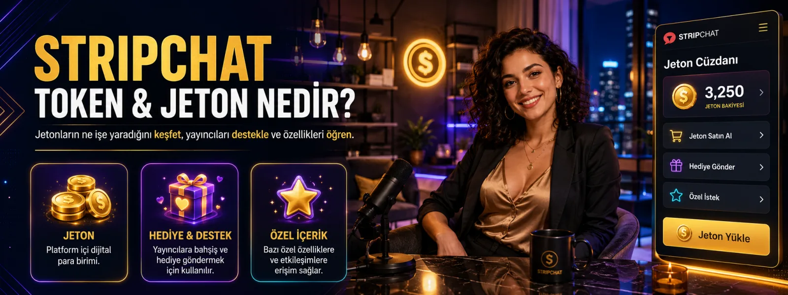 StripChat Token & Jeton Nedir?
