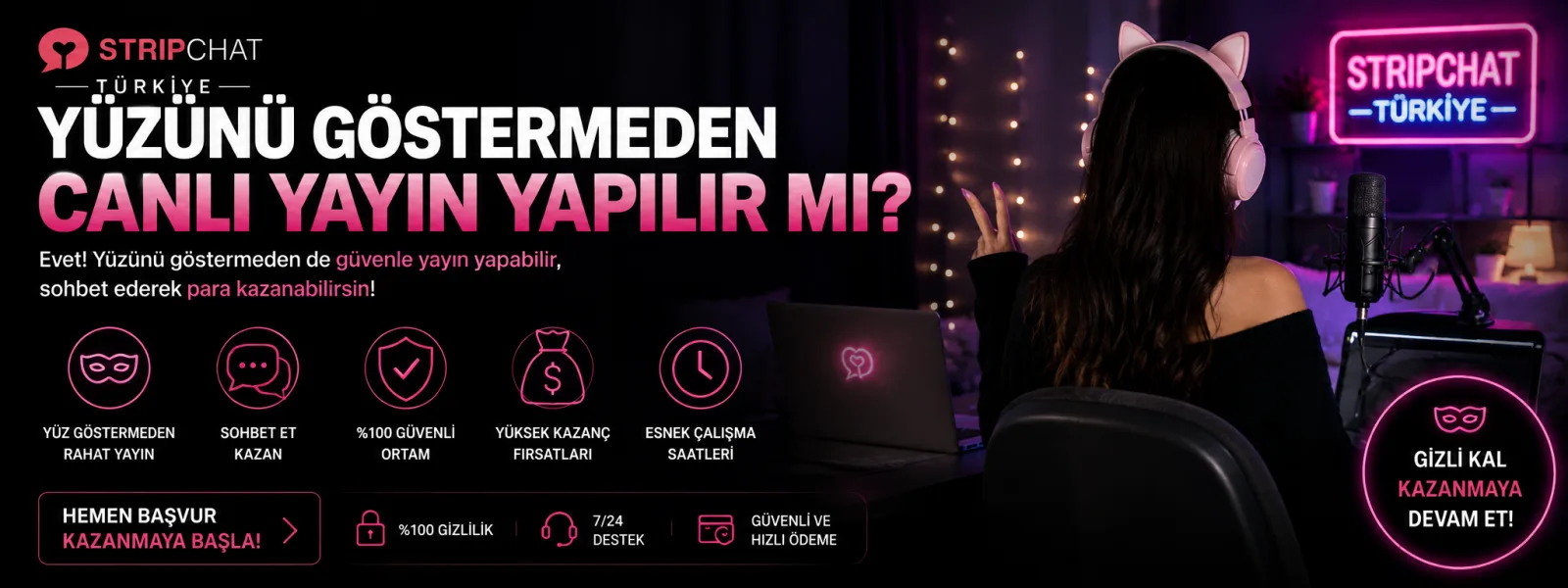 Yüzünü Göstermeden Canlı Yayın Yapılır mı?